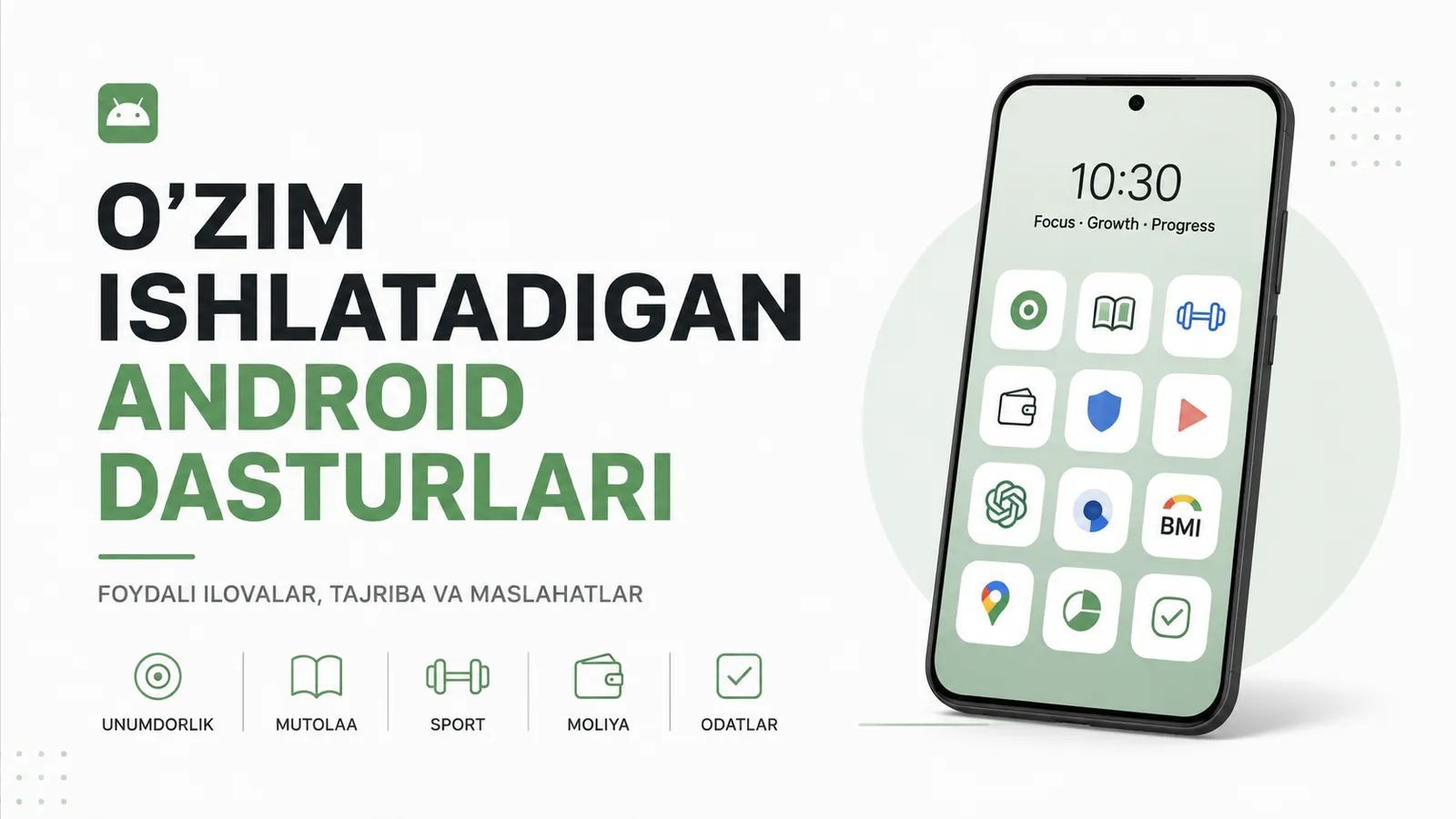 O'zim ishlatadigan android dasturlari