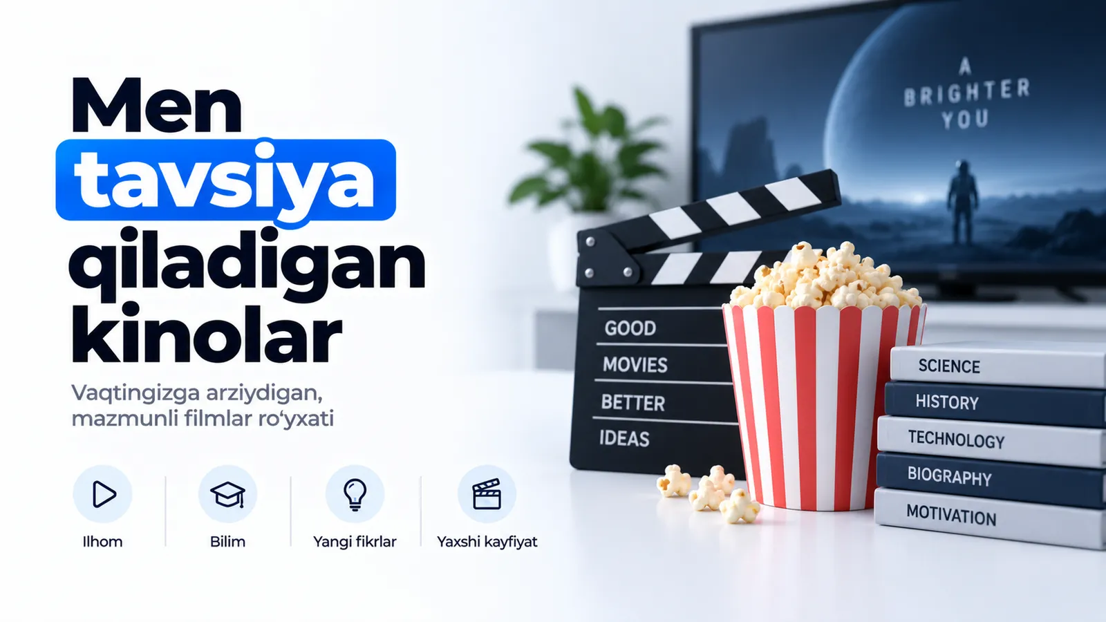 Men tavsiya qiladigan kinolar