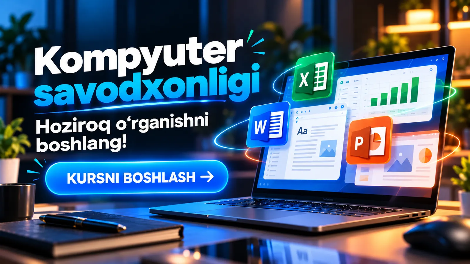 Kompyuter Savodxonligi kursi